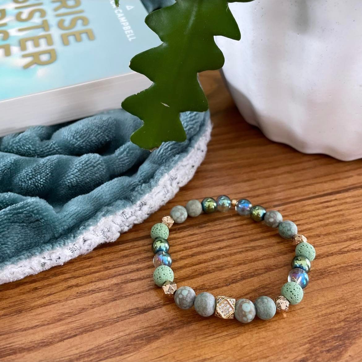 Bracelet Verde par Martine Coulombe Bijoux Sophistikate