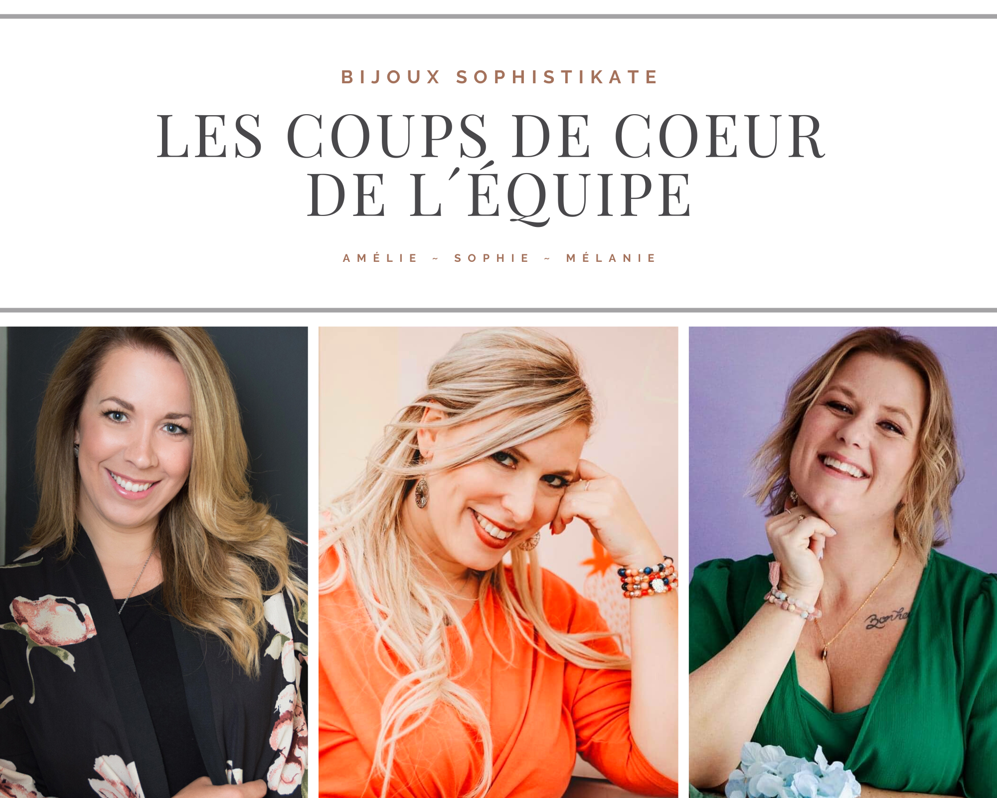 Les Coups de Coeur de l'équipe