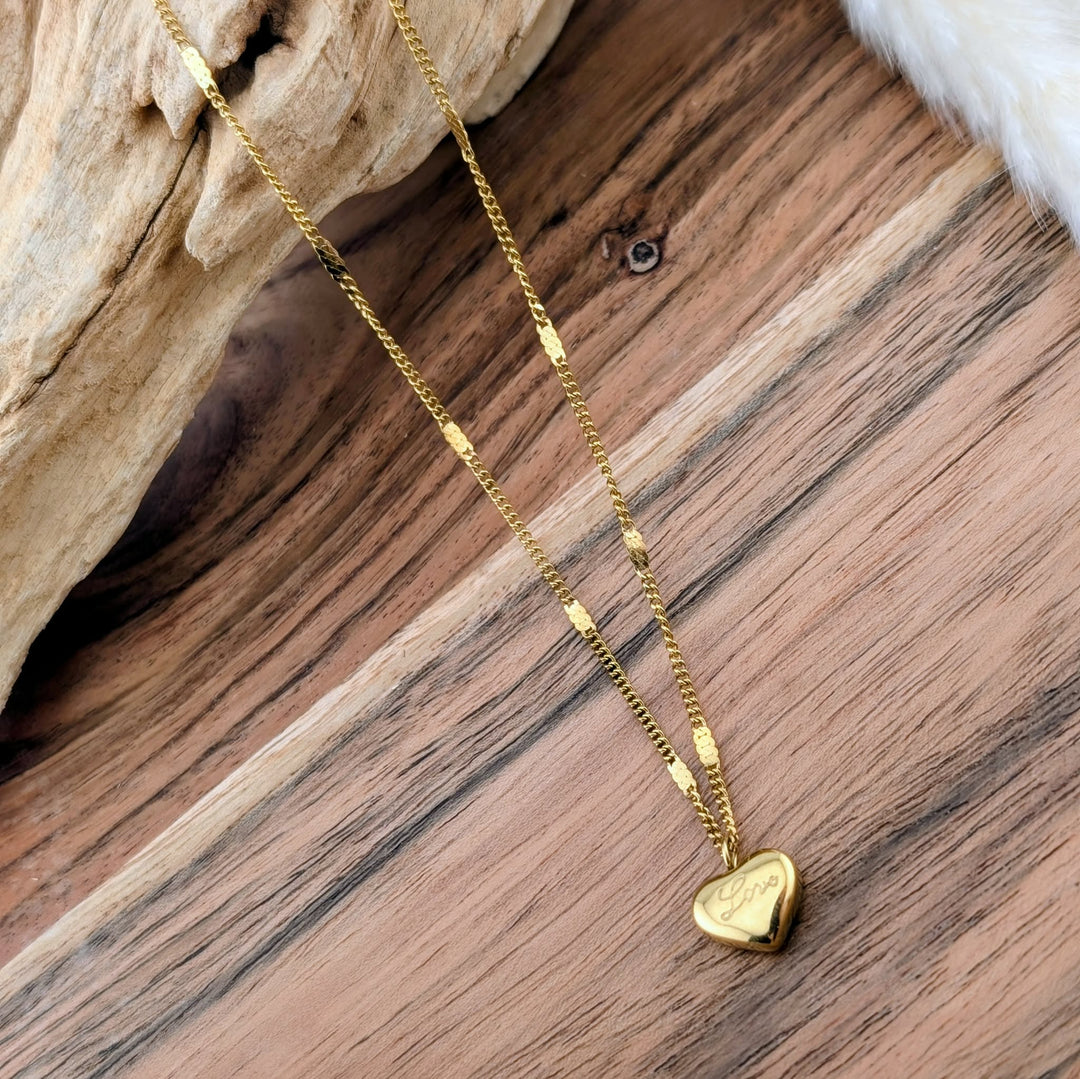 Drop of love necklace