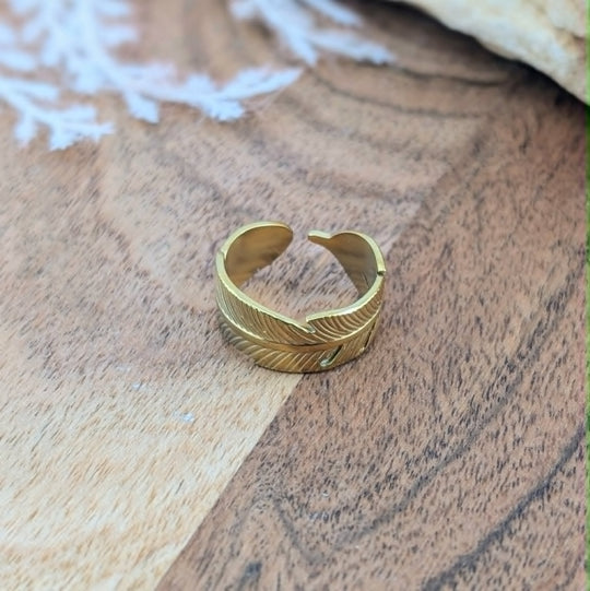 Bague légère comme une plume