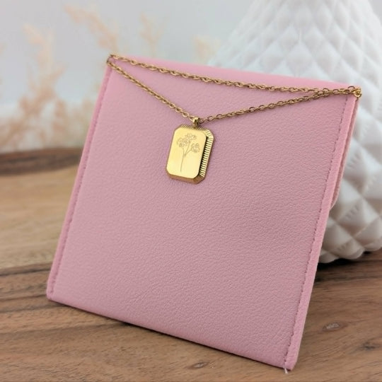 Collier fleur de naissance