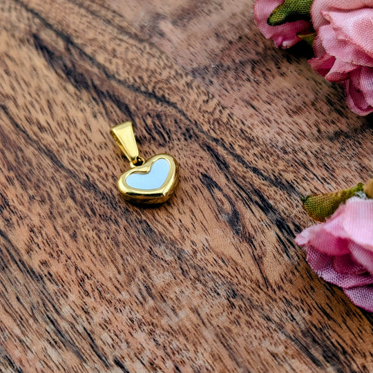 Petit coeur de nacre dodue