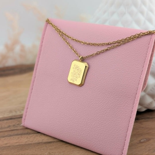 Collier fleur de naissance
