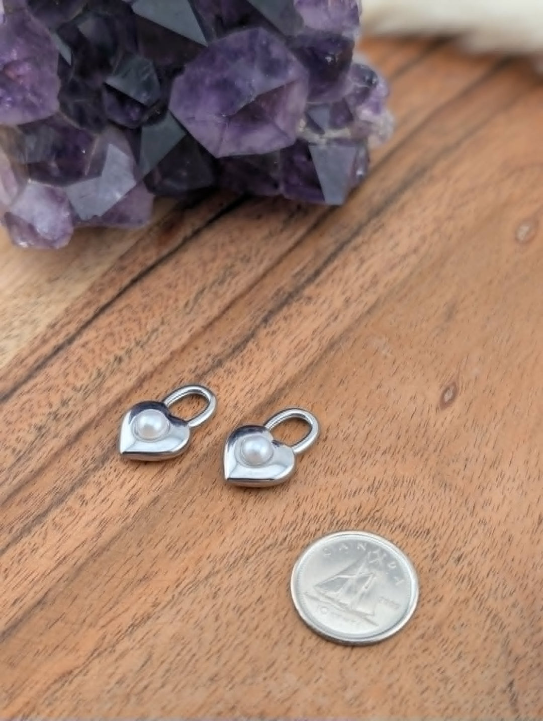 Duo de breloques pour boucles d&
