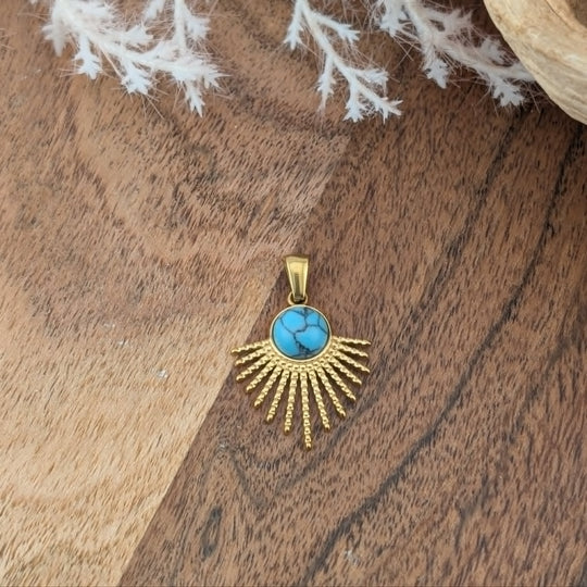 Breloque classico turquoise