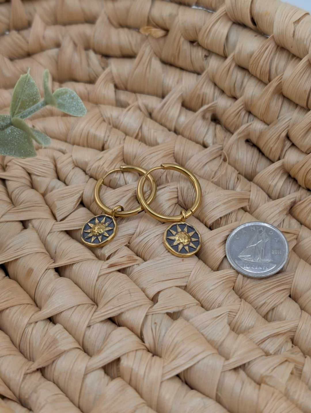 Duo de breloques pour boucles d&