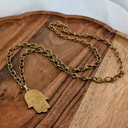 Collier long Fatma
