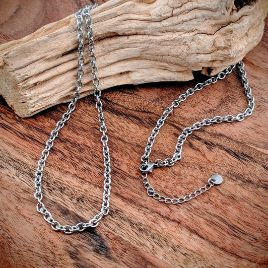 Chaine simple argent 32 po