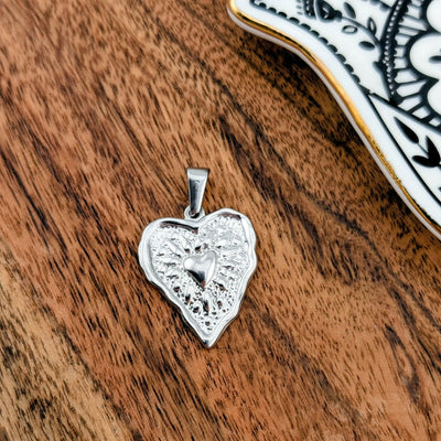 Coeur Libéré couleur or ou argent