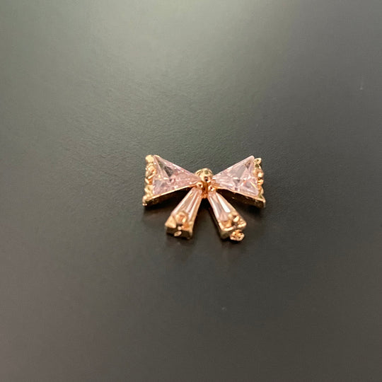 Breloque Boucle brillante dorée