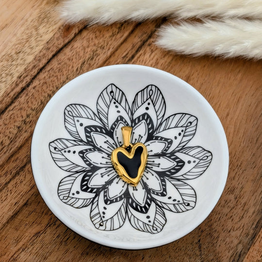 Breloque mini cœur Saskia
