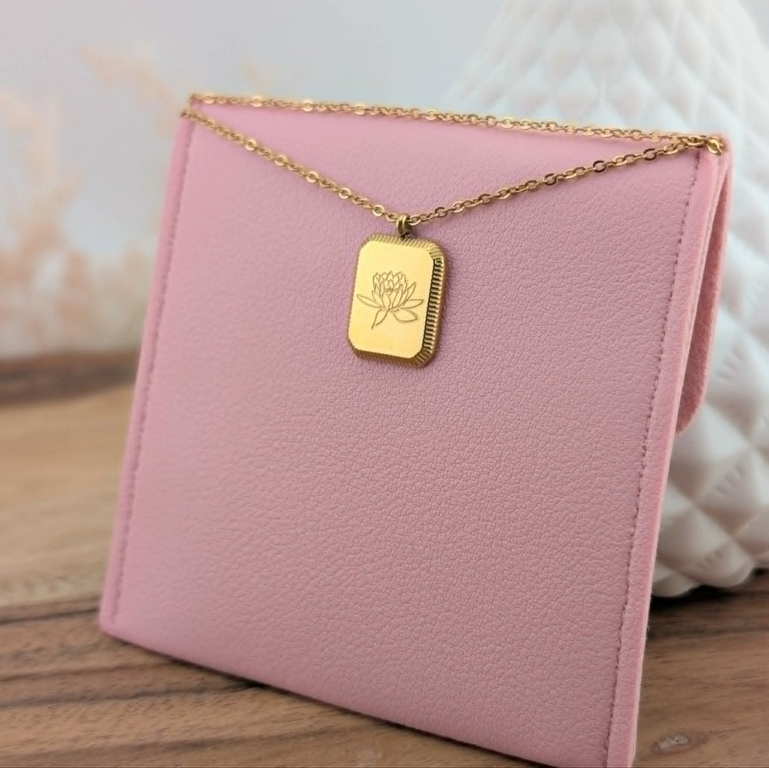 Collier fleur de naissance