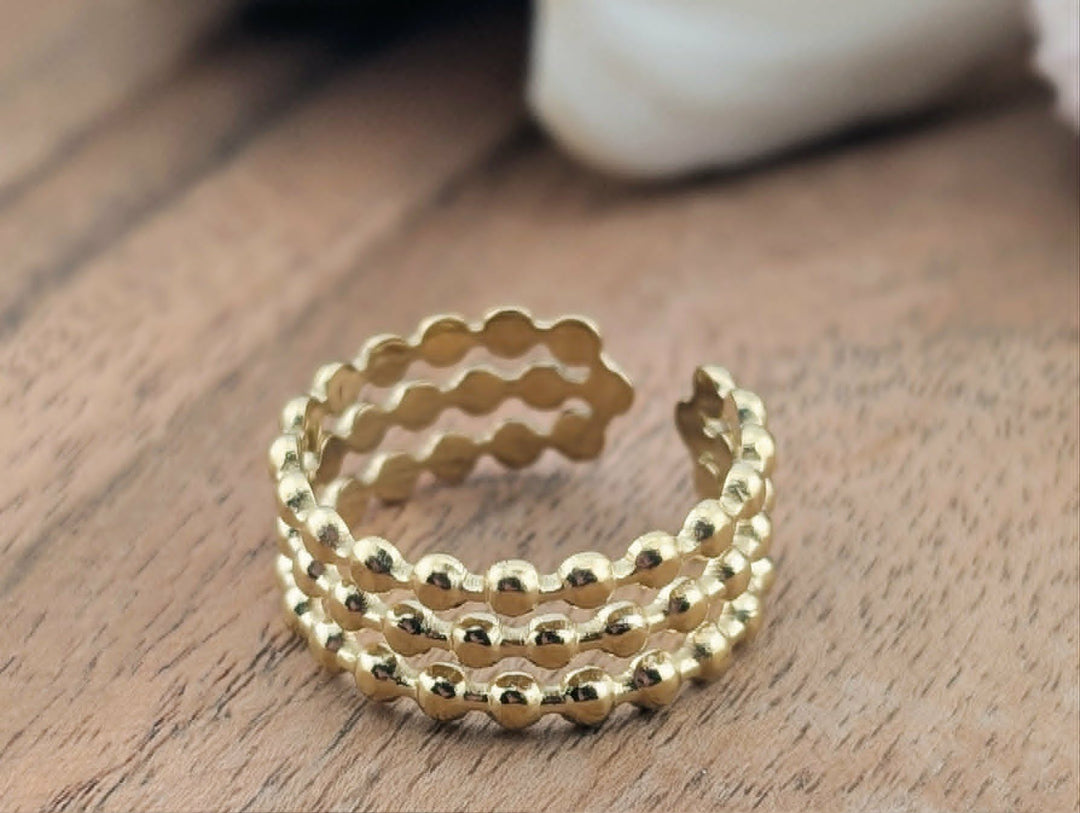 August ring - Poppy