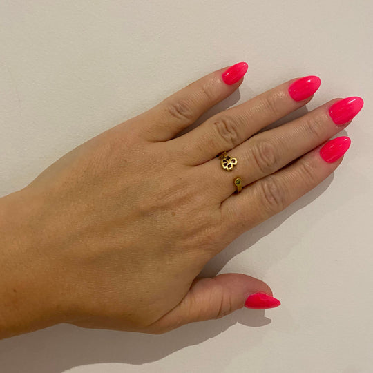 Bague août - Coquelicot