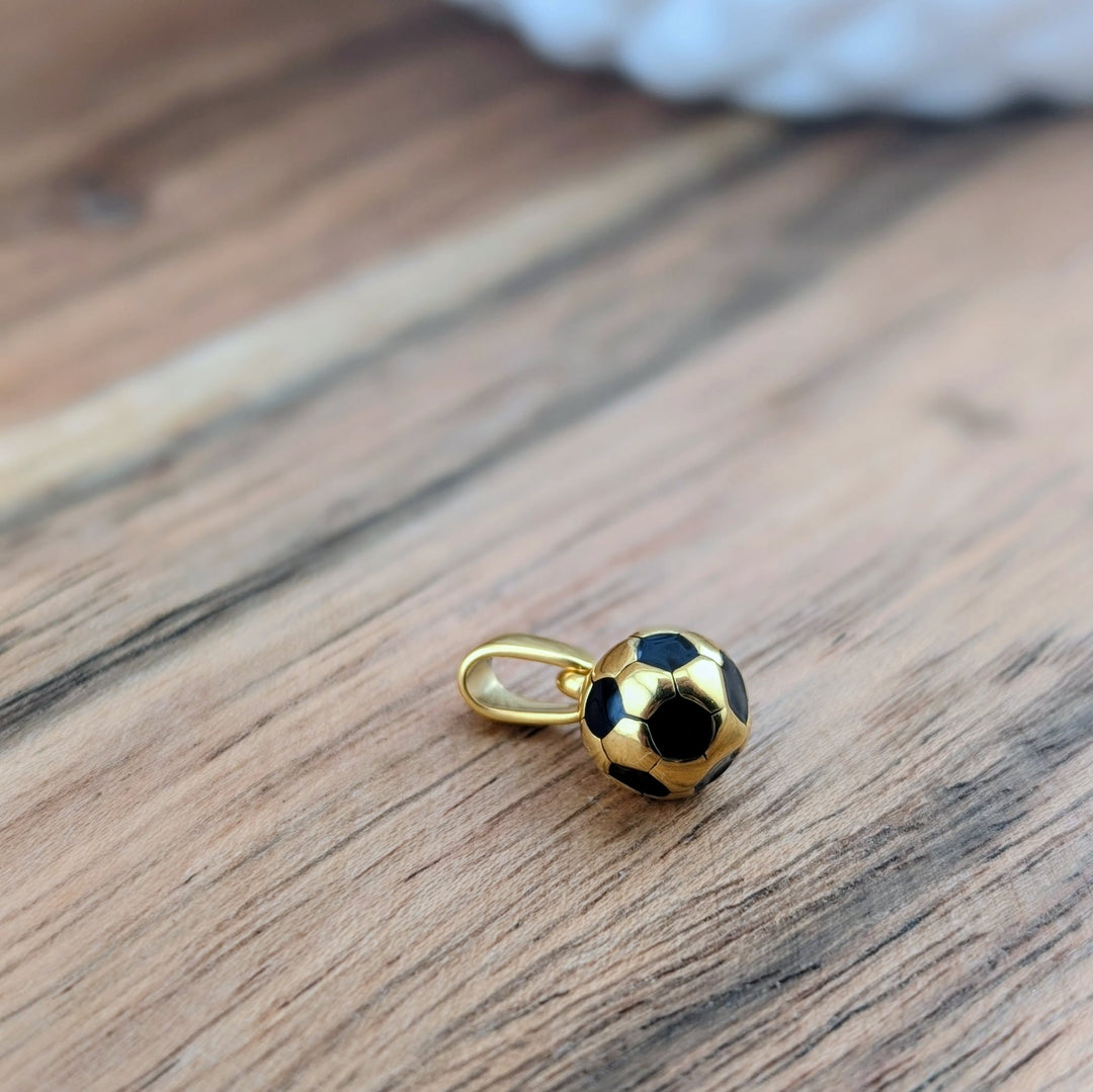 Petite breloque de ballon de soccer
