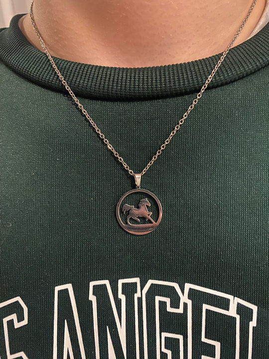 Collier Liliana avec pendentif de cheval