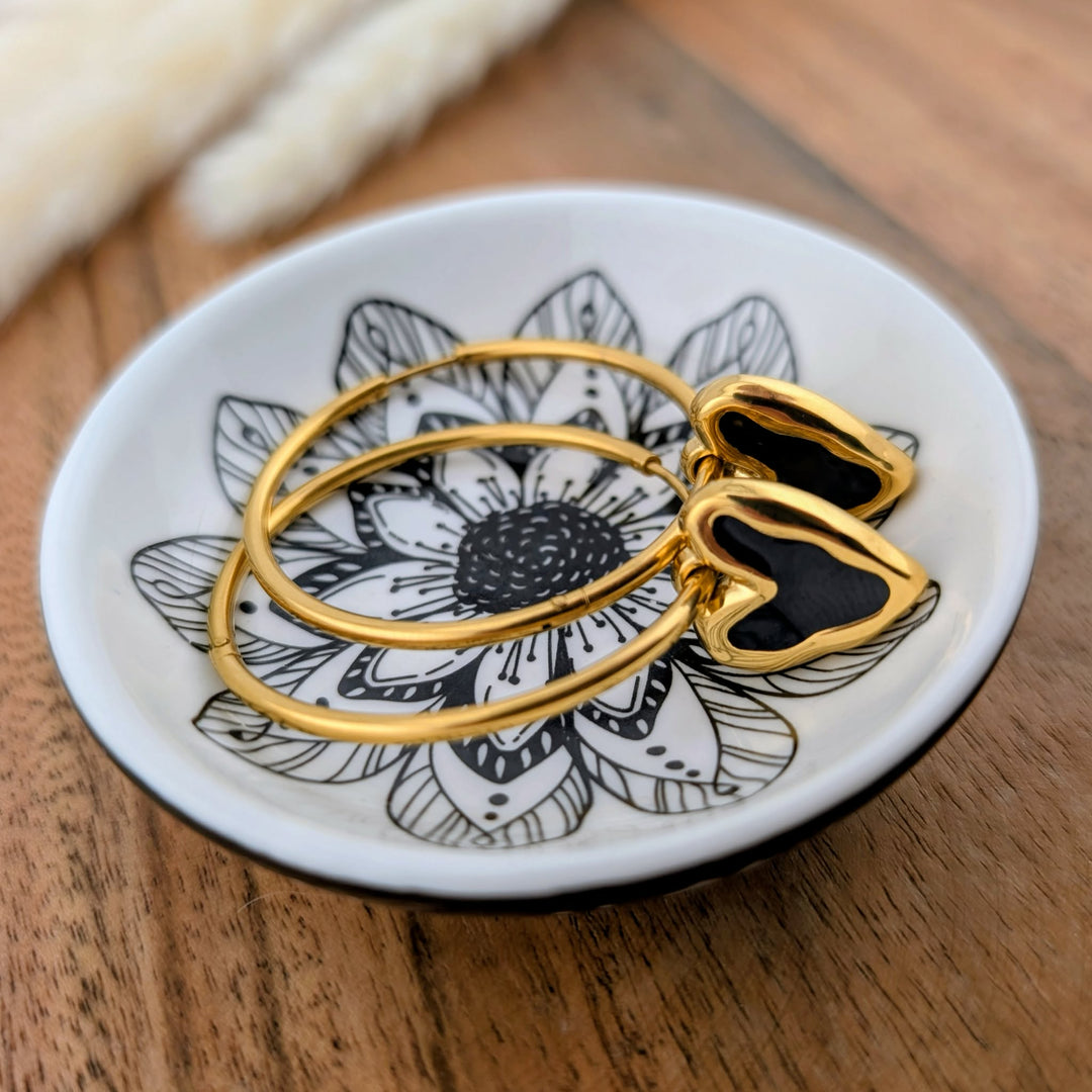 Breloque mini cœur Saskia