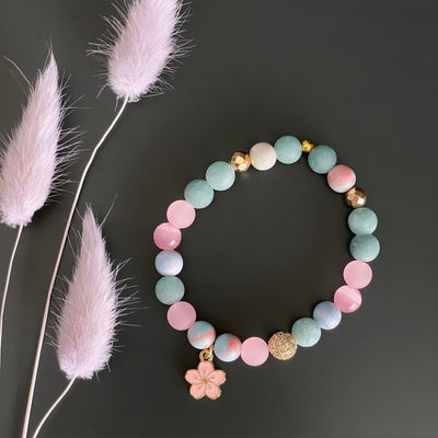 Duo de bracelets Rosa & Rachelle par Martine Coulombe