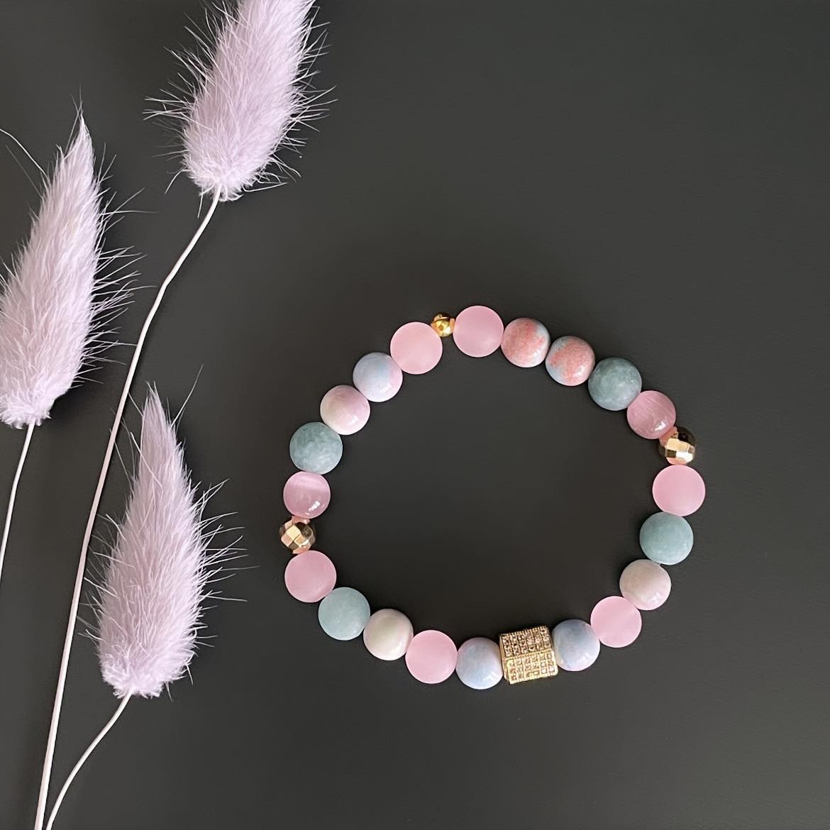 Bracelet Rosa par Martine Coulombe