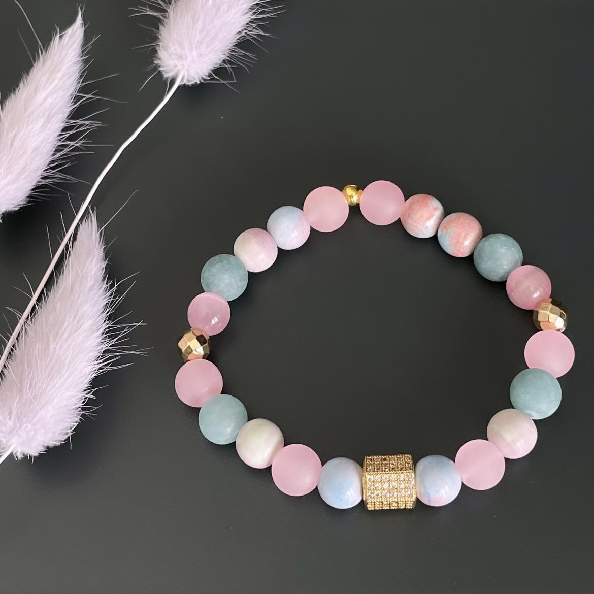 Bracelet Rosa par Martine Coulombe