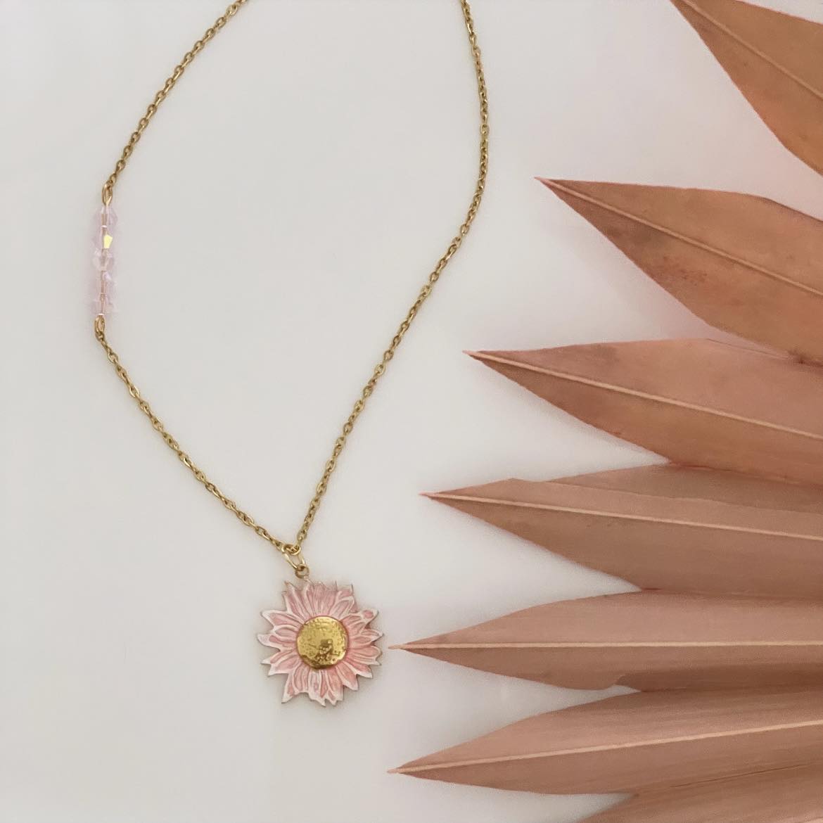 Collier fleur d'été