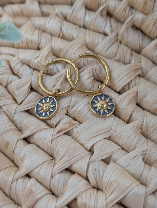 Duo de breloques pour boucles d&