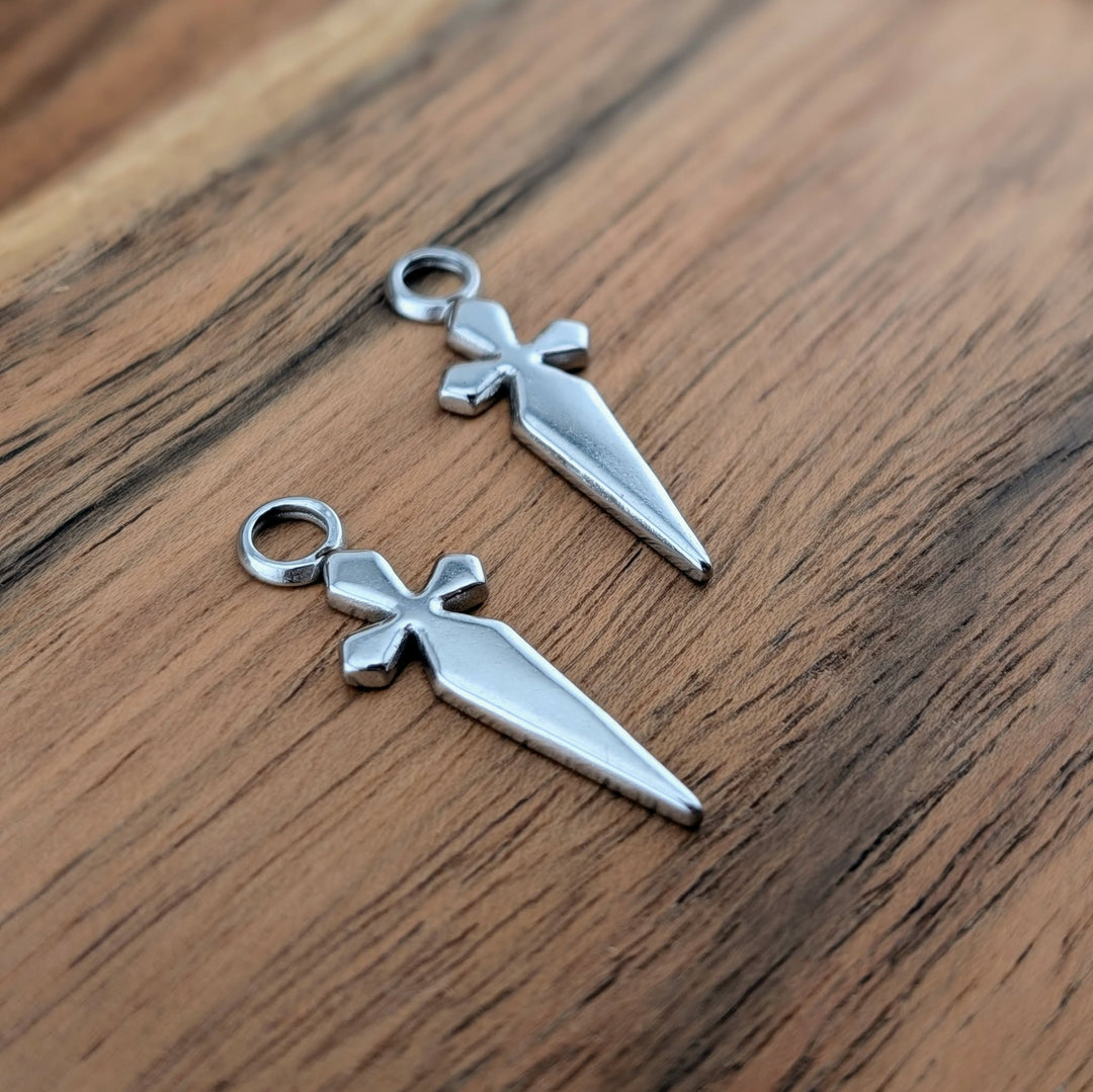 Duo de breloques pour boucles d&