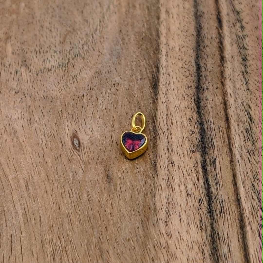 Petit coeur pierre de naissance