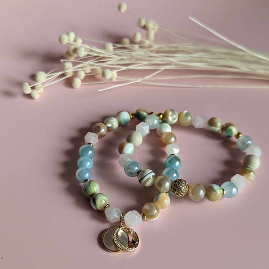 Duo de bracelets Charmante &amp; Confiante
