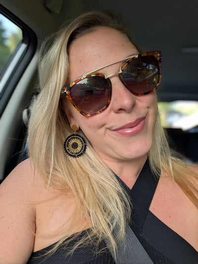 Ohana disco earrings