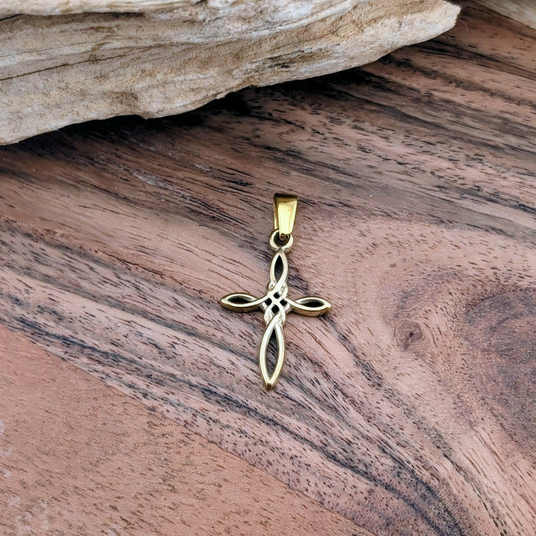Breloque de croix infinité