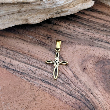 Breloque de croix infinité