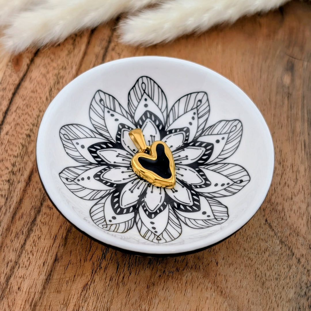 Breloque mini cœur Saskia