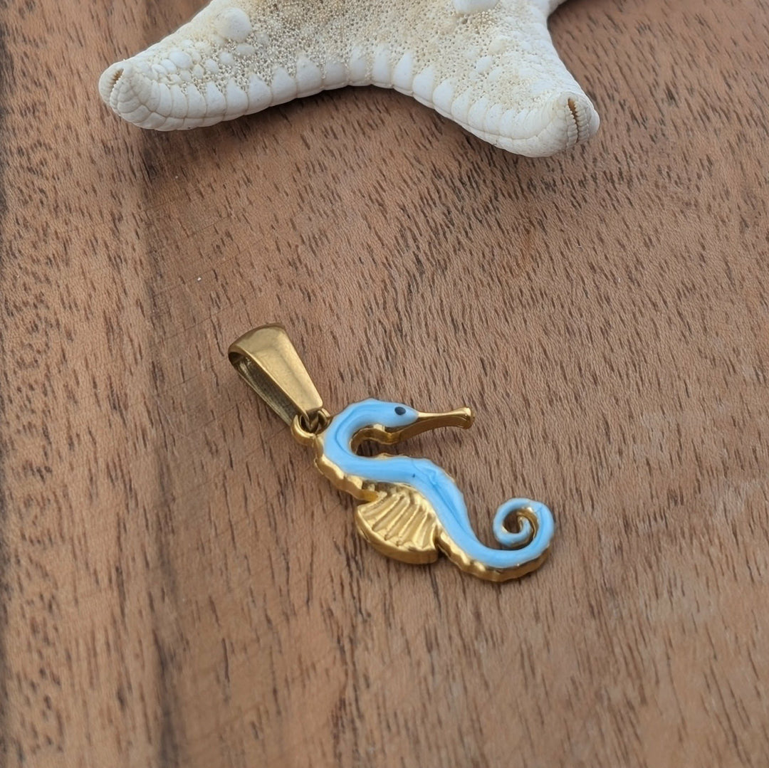 Cheval de mer bleu