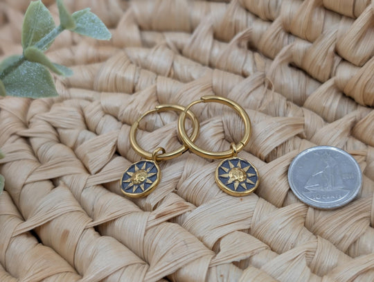 Duo de breloques pour boucles d&
