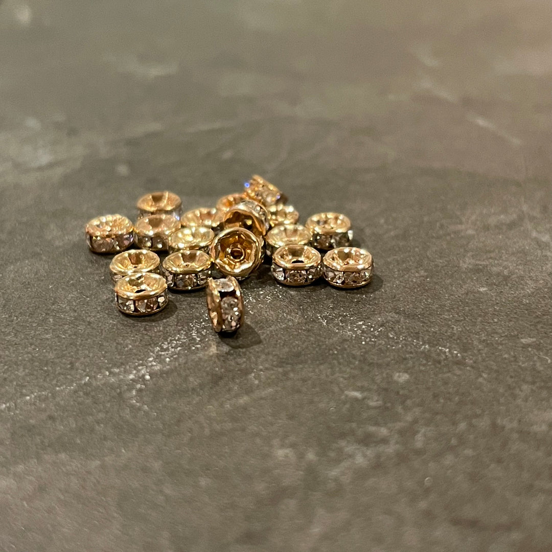 Mini espaceurs brillants RoseGold