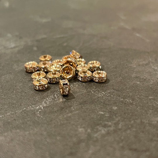 Mini espaceurs brillants RoseGold