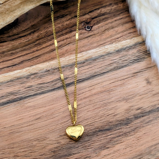 Drop of love necklace