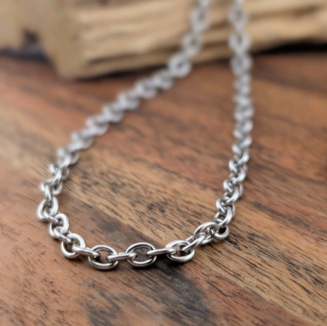 Chaine simple argent 32 po