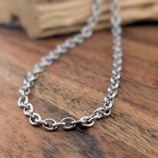 Chaine simple argent 32 po