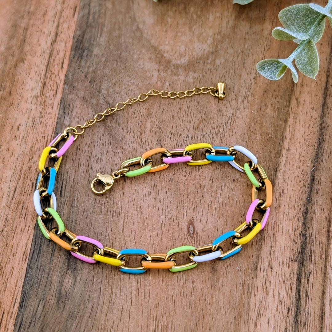 Bracelet Samia Arc-en-ciel