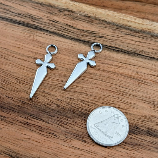 Duo de breloques pour boucles d&