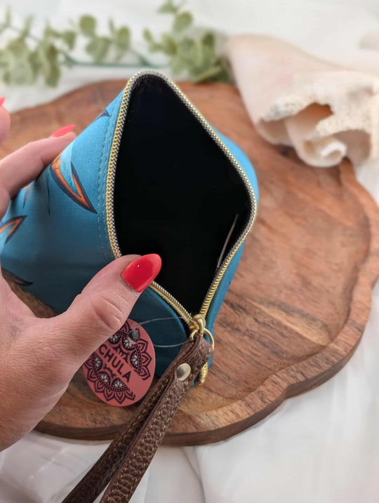 Sac pyramide Chula Frida bleu