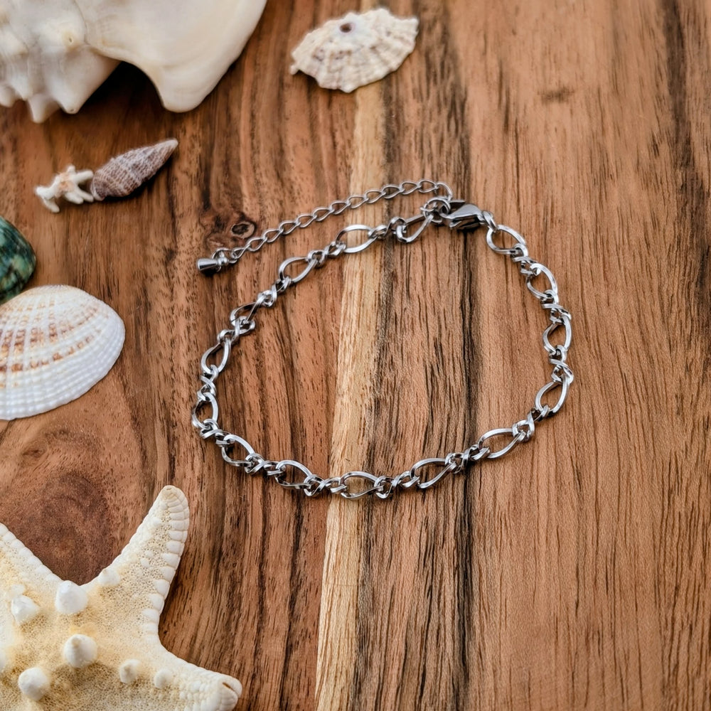 Bracelet Mary argenté en acier inoxydable