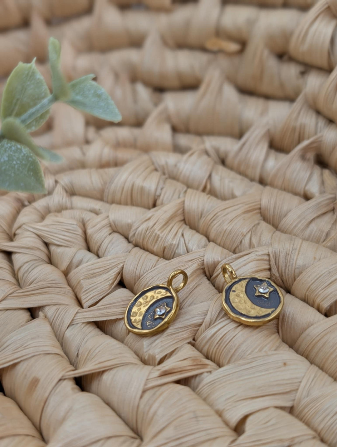 Duo de breloques pour boucles d&