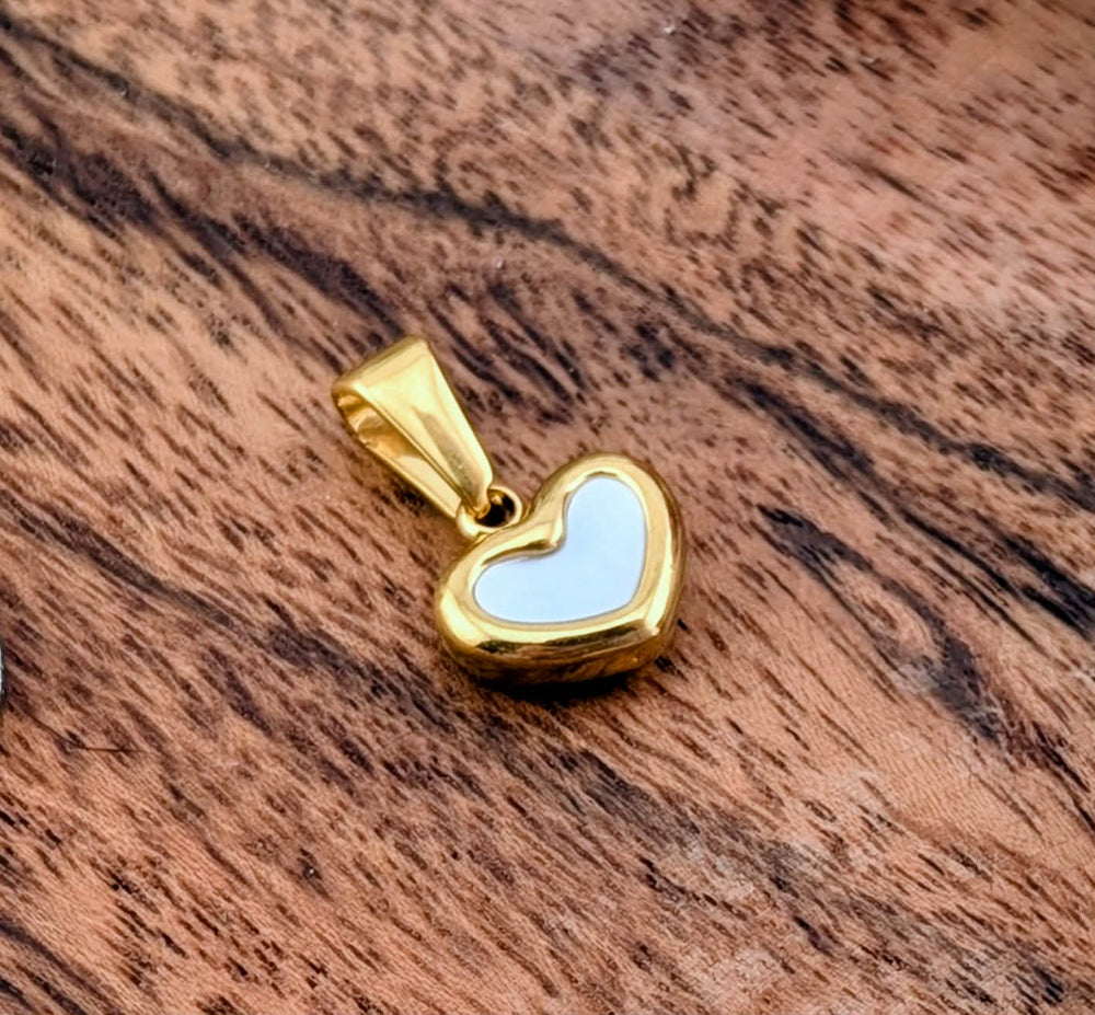 Petit coeur de nacre dodue