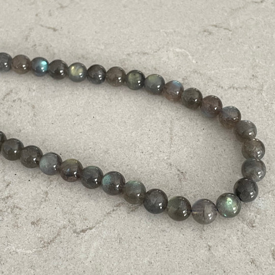 Corde de labradorite 6 ou 8mm