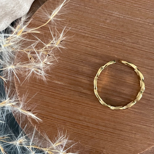 Bague Lucky or ou argent