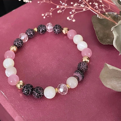 Duo de Bracelets Rose Passionnée