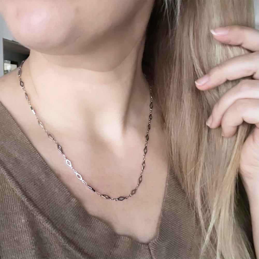 Chaine en acier inoxydable Lorely 20 po ajustable
